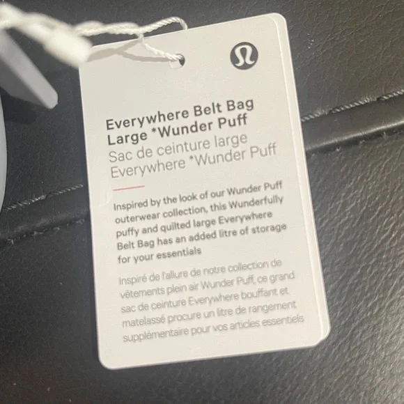 Lululemon Athletica Light Gray Pouch 9” X 6” large - Picture 8 of 12